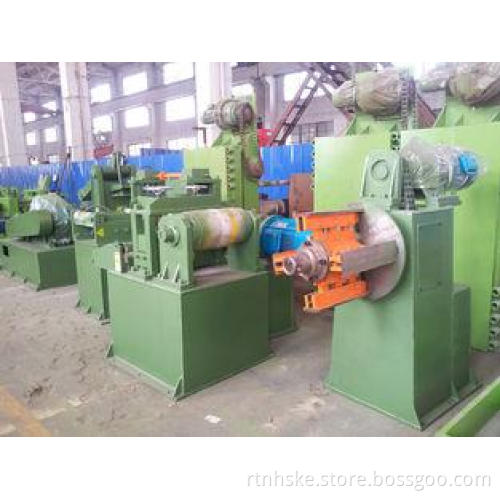 CR / HRC Simple Slitting Line Machine ZJX-2X400 With Electr